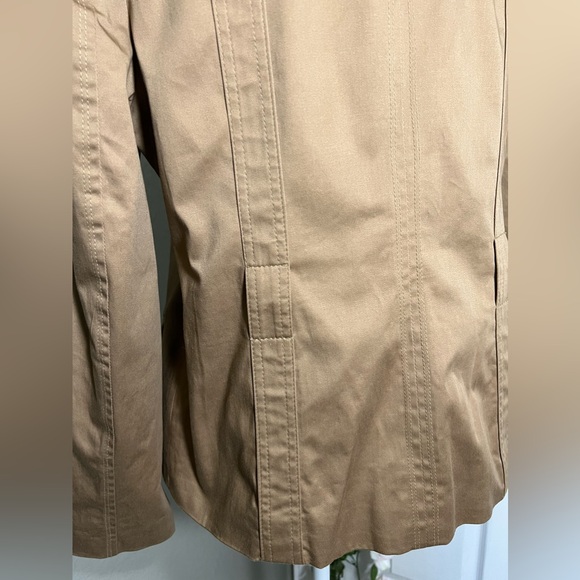 💫NWT Vintage Khaki utility - cargo style Jacket cotton jacket - Picture 9 of 12